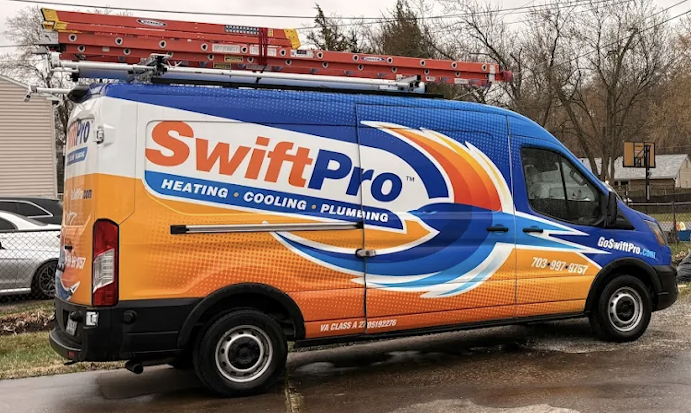 SwiftPro service van